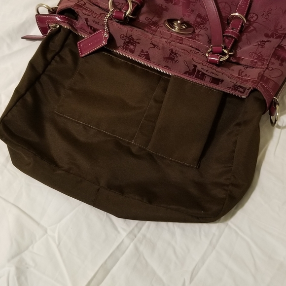 authentic COACH purple bag - Picture 8 of 10